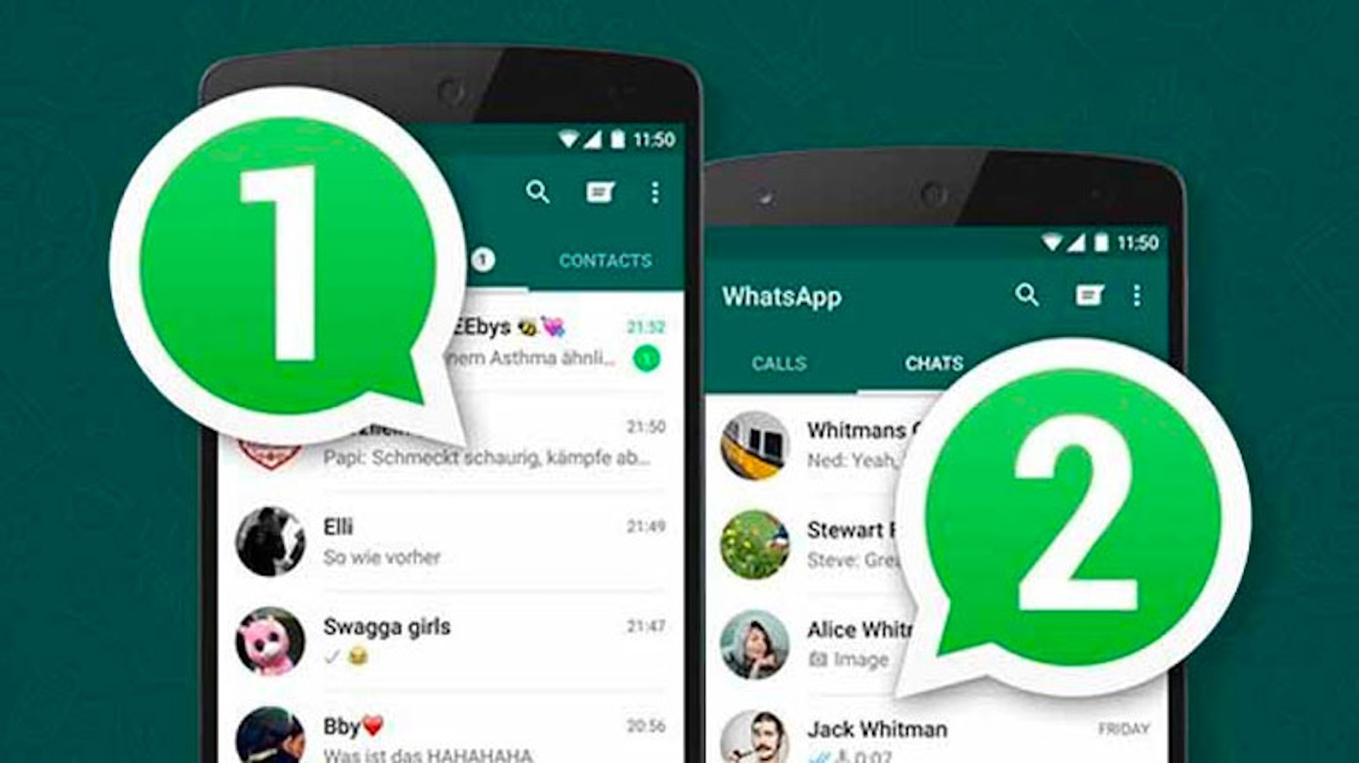 WhatsApp 可以有兩個帳號嗎？